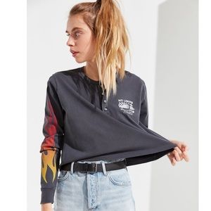 Future State Flame Henley Top. S. LN